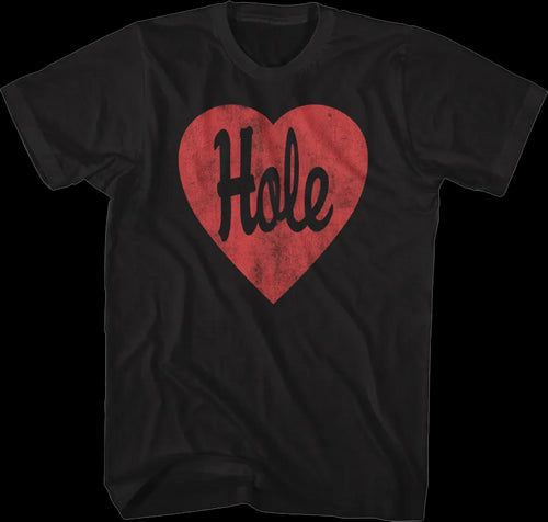 Heart Logo Hole T-Shirtmain product image