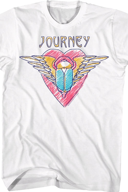 Heart Sketch Journey T-Shirtmain product image