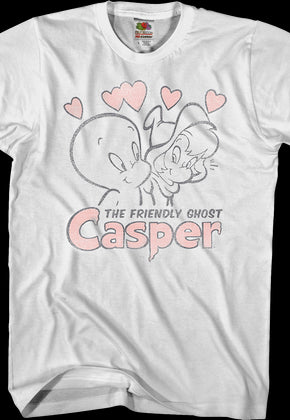 Hearts Casper the Friendly Ghost T-Shirt