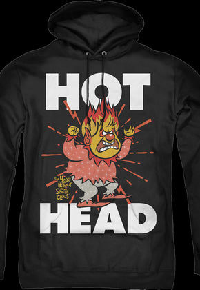 Heat Miser Hot Head The Year Without A Santa Claus Hoodie