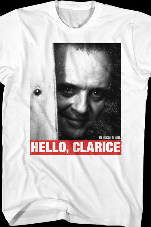 Hello Clarice Silence of the Lambs T-Shirtmain product image