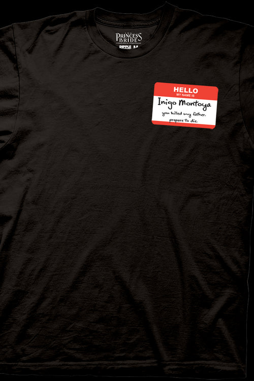 Hello My Name Is Inigo Montoya Princess Bride T-Shirtmain product image