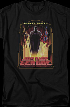 Heroes United Justice League DC Comics T-Shirt