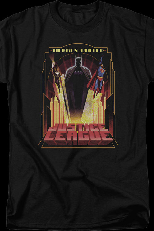Heroes United Justice League DC Comics T-Shirtmain product image
