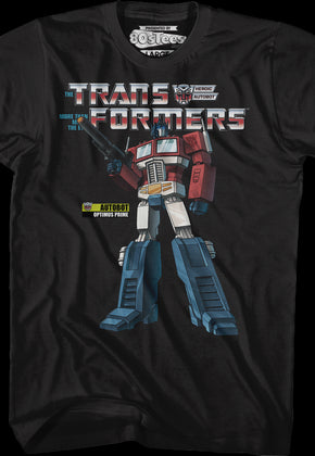 Heroic Autobot Optimus Prime Transformers T-Shirt