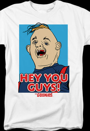 Hey You Guys Sloth Illustration Goonies T-Shirt
