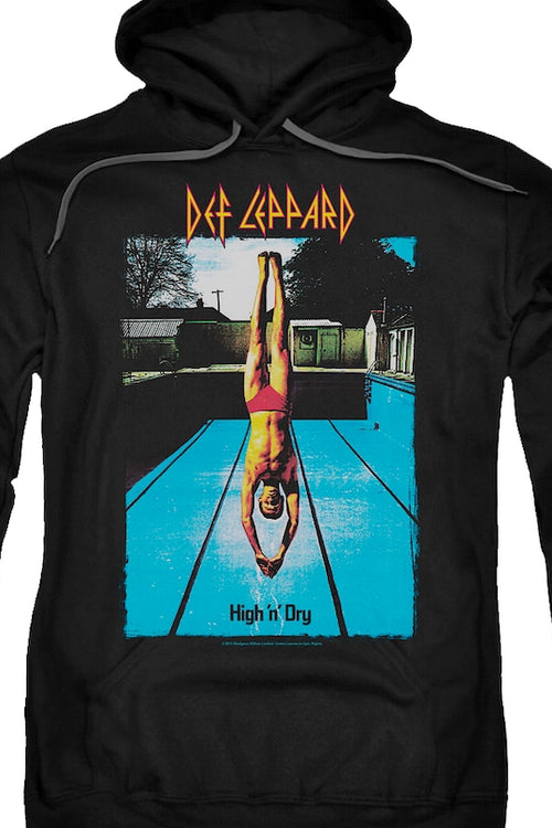 High 'n' Dry Album Cover Def Leppard Hoodiemain product image