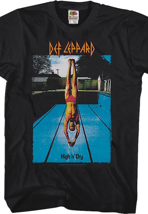 High 'n' Dry Album Cover Def Leppard T-Shirt