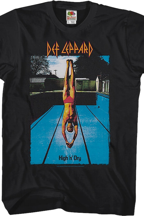 High 'n' Dry Album Cover Def Leppard T-Shirtmain product image