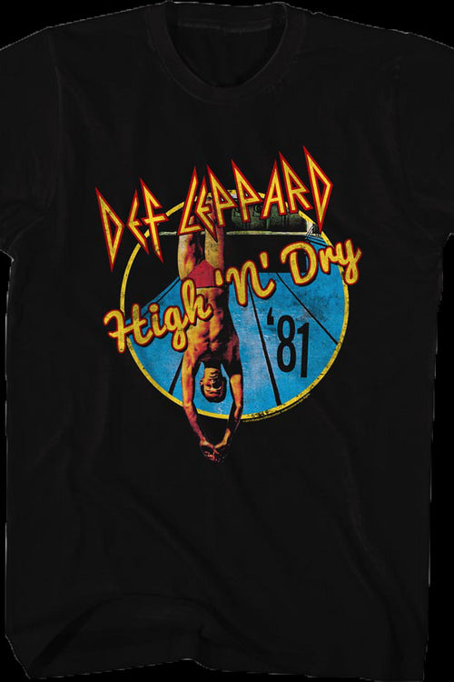 High N Dry Def Leppard T-Shirtmain product image