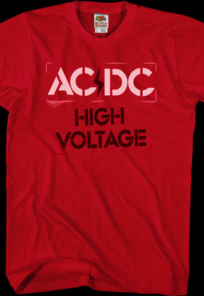 High Voltage ACDC Shirt
