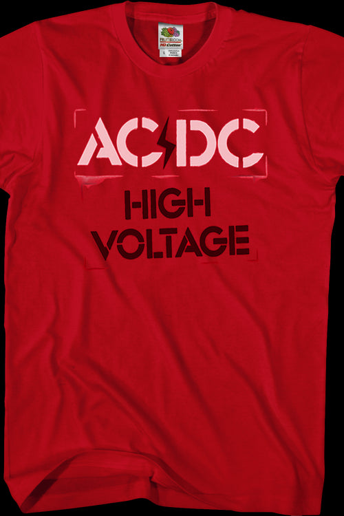 High Voltage ACDC Shirtmain product image