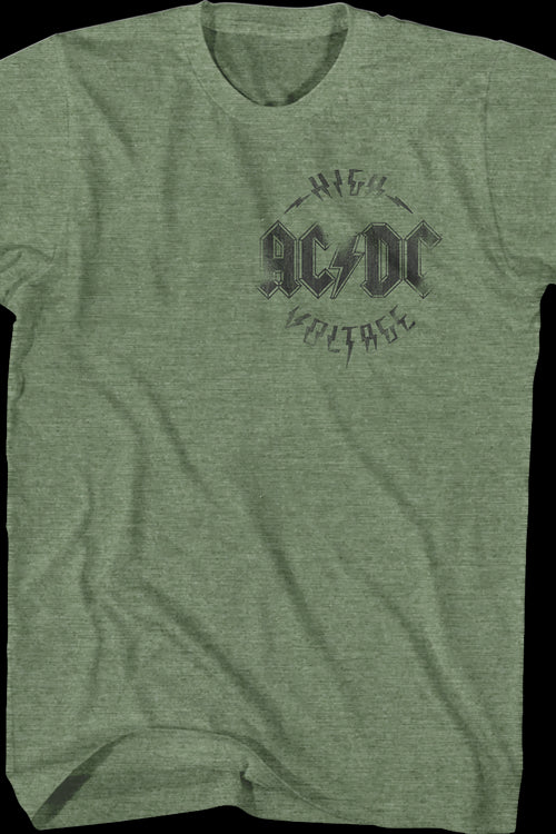 High Voltage European Tour ACDC Shirtmain product image