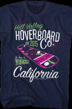 Hill Valley Hoverboard Back To The Future T-Shirt