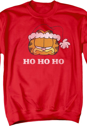 Ho Ho Ho Garfield Christmas Sweatshirt