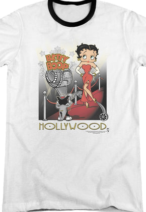 Hollywood Betty Boop Ringer Shirt