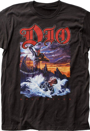 Black Holy Diver Dio T-Shirt