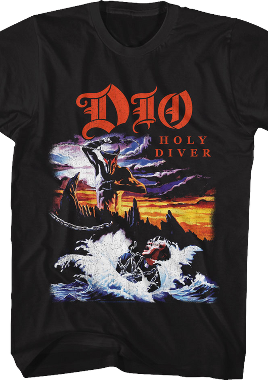 Holy Diver Dio T-Shirt - main product image