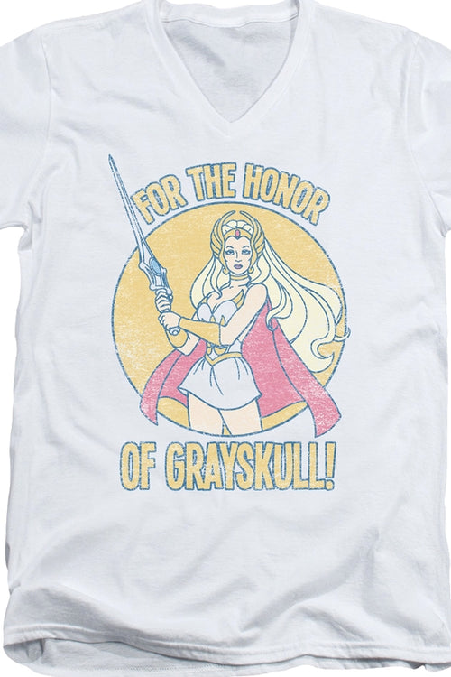 Honor of Grayskull She-Ra V-Neck Shirtmain product image
