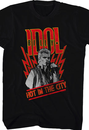 Hot in the City Billy Idol T-Shirt