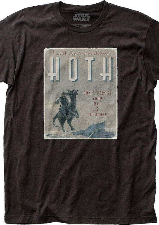 Hoth Postcard Star Wars T-Shirt - main product image