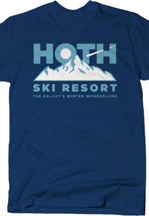 Hoth Ski Resort Star Wars T-Shirt