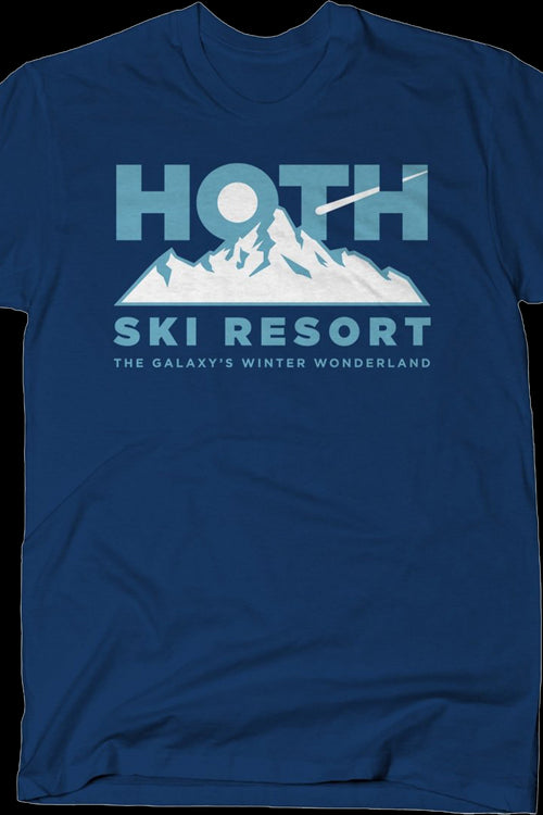 Hoth Ski Resort Star Wars T-Shirtmain product image