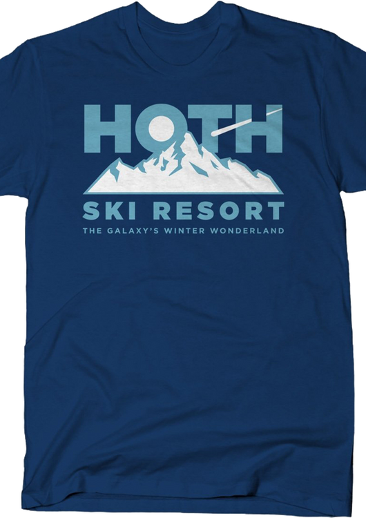 Hoth Ski Resort Star Wars T-Shirt - main product image