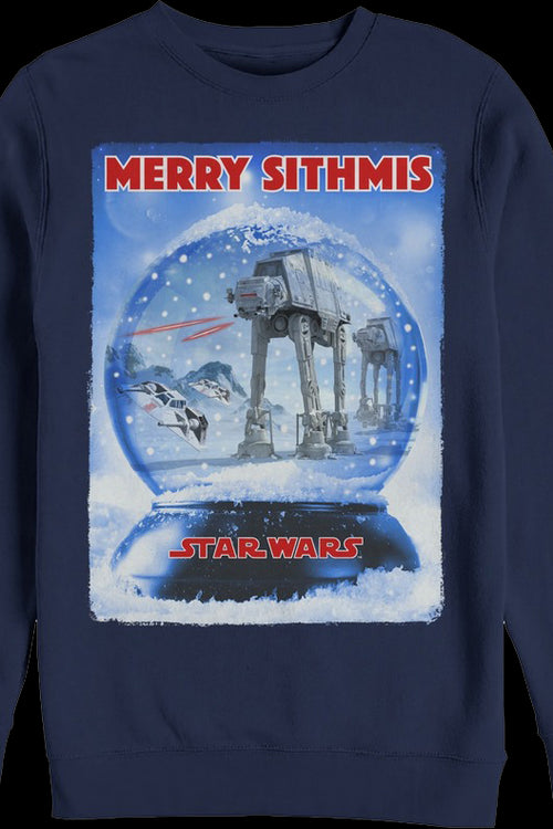 Battle of Hoth Snow Globe Star Wars Sweatshirtmain product image