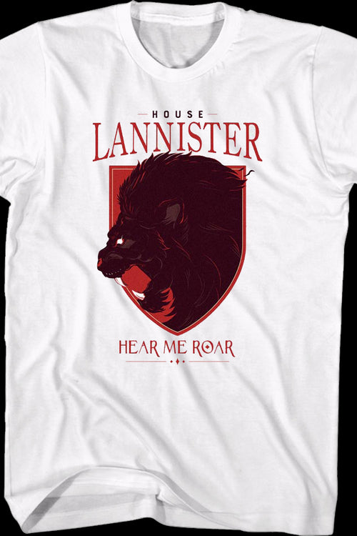 House Lannister Game Of Thrones T-Shirtmain product image