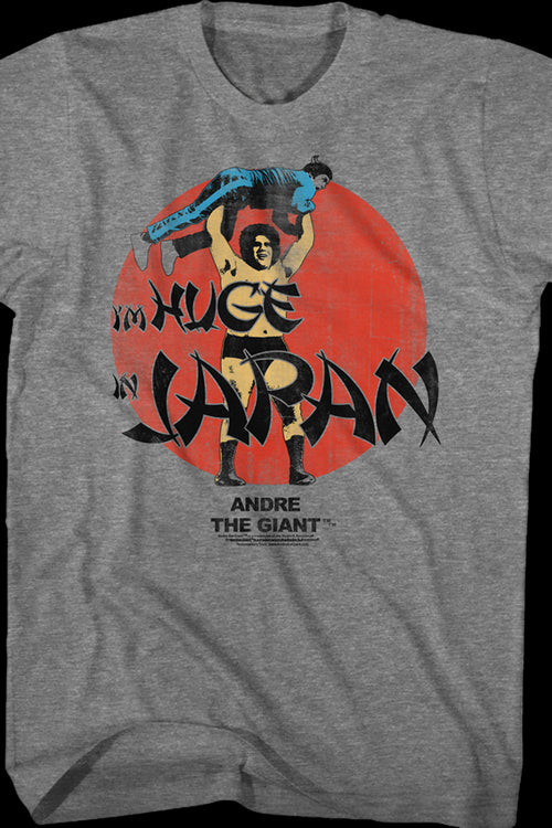 Huge In Japan Andre The Giant T-Shirtmain product image
