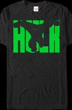 Marvel Incredible Hulk Block Letters T-Shirt