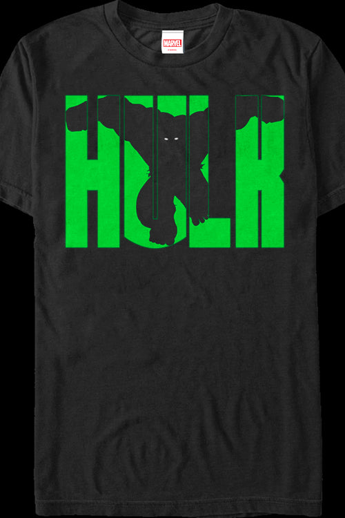 Marvel Incredible Hulk Block Letters T-Shirtmain product image