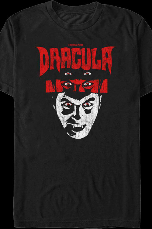 Hypnotizing Eyes Dracula T-Shirtmain product image