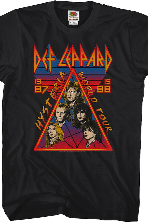 Hysteria World Tour Def Leppard T-Shirtmain product image