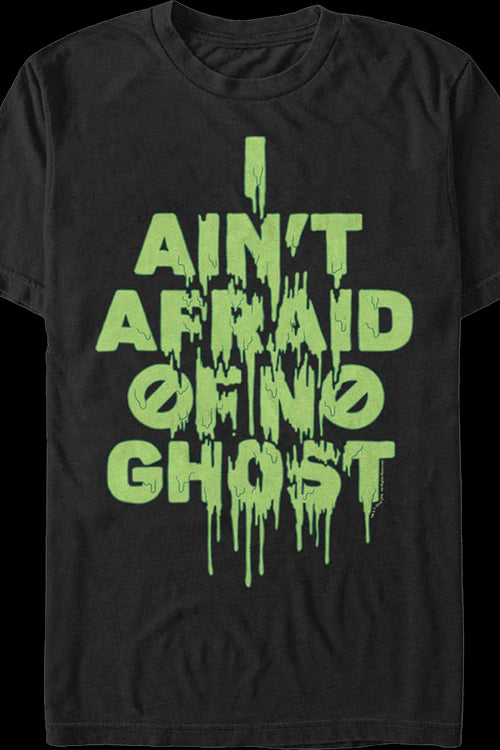 I Ain't Afraid Of No Ghost Slimed Ghostbusters T-Shirtmain product image