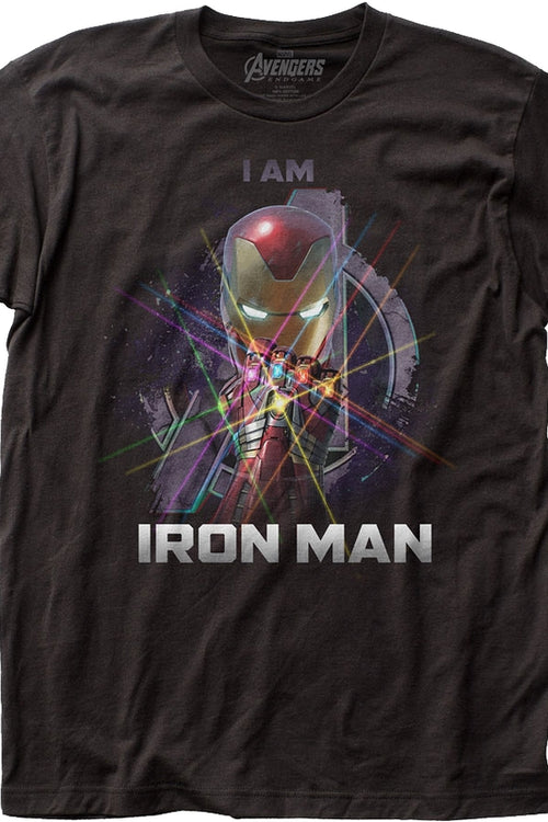 I Am Iron Man Avengers Endgame T-Shirtmain product image