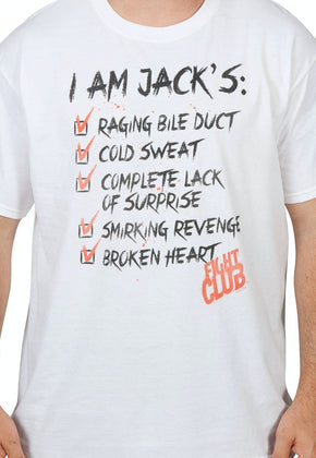 I Am Jacks Fight Club Shirt