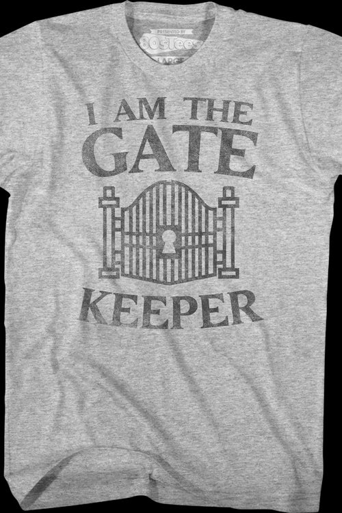 I Am The Gatekeeper Ghostbusters T-Shirtmain product image