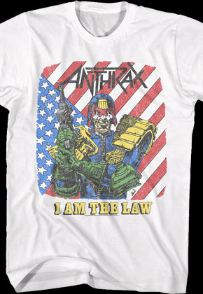I Am The Law Anthrax T-Shirt
