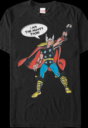 I Am The Mighty Thor Marvel Comics T-Shirt