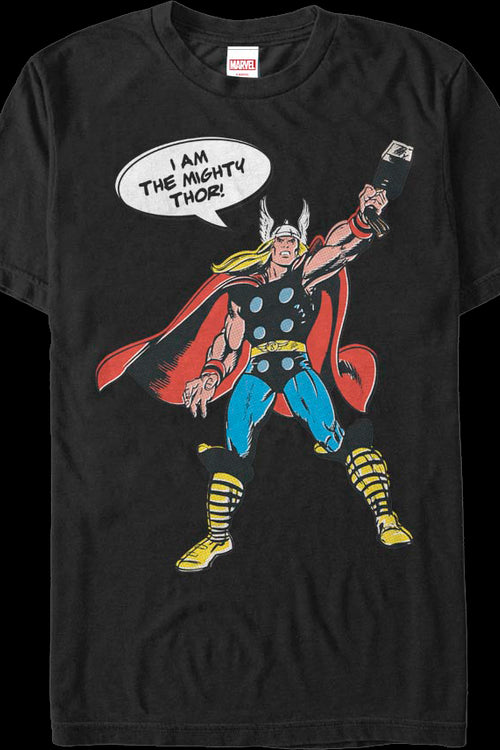 I Am The Mighty Thor Marvel Comics T-Shirtmain product image