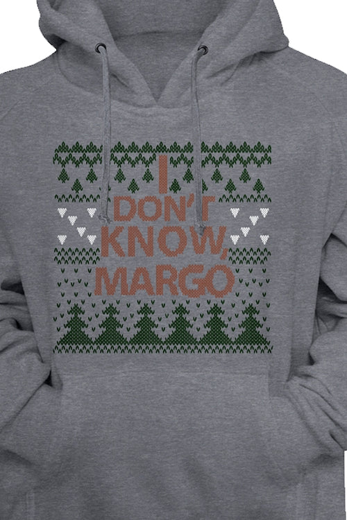 I Don't Know Margo Christmas Vacation Pullover Hoodiemain product image