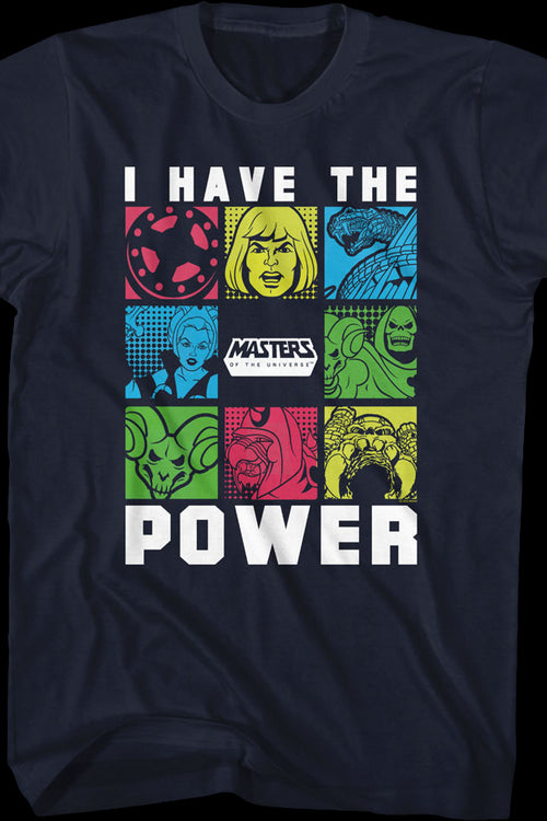 I Have The Power Boxes Masters of the Universe T-Shirtmain product image