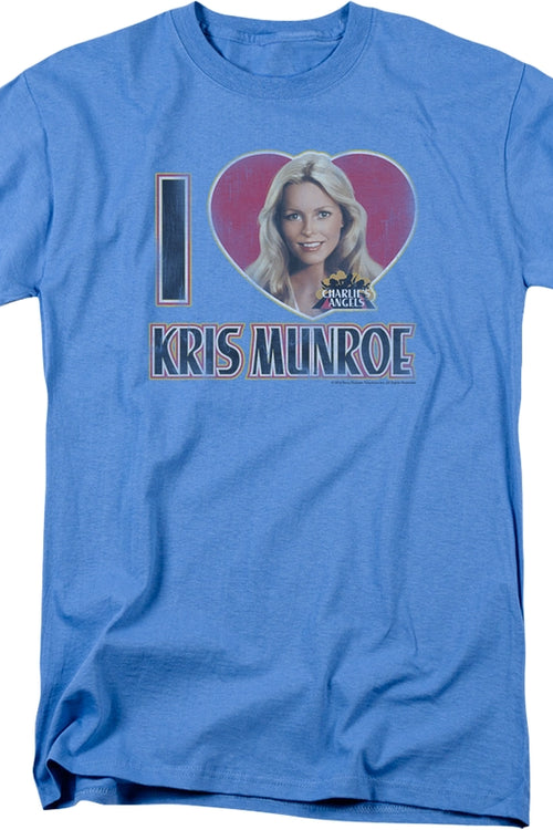 I Love Kris Munroe Charlie's Angels T-Shirtmain product image