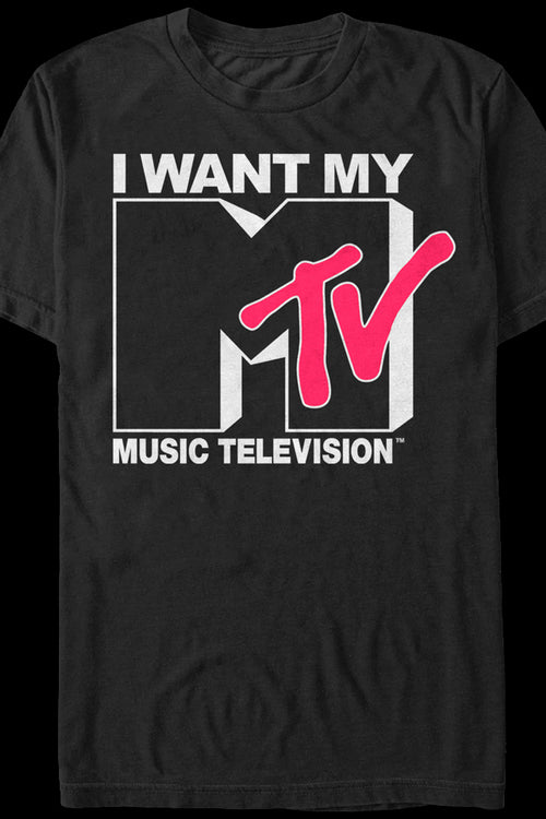 I Want My MTV Shirtmain product image