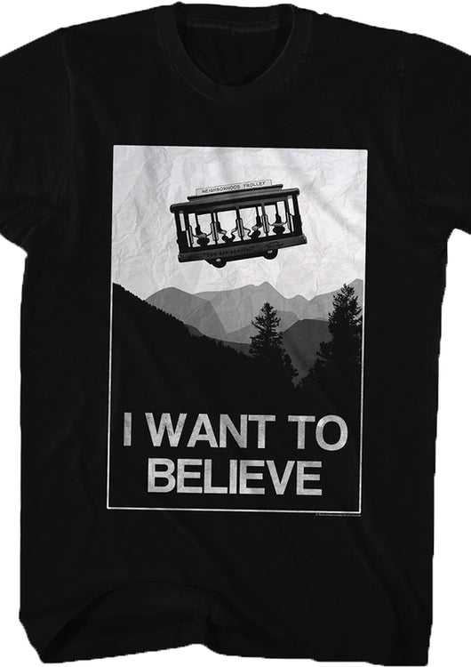 I Want To Believe Mr. Rogers T-Shirt - main product image