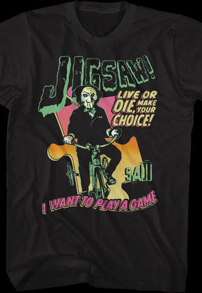 I Want To Play A Game Saw T-Shirt