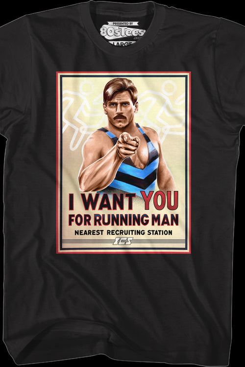 I Want You Running Man T-Shirtmain product image