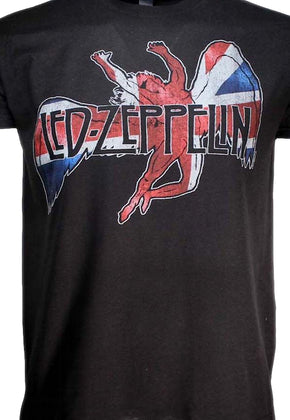 Icarus Flag Led Zeppelin T-Shirt